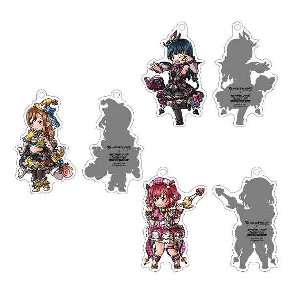 グランブルーファンタジー×ラブライブ！サンシャイン!! アクリルキーホルダーセット Aqours 1年生