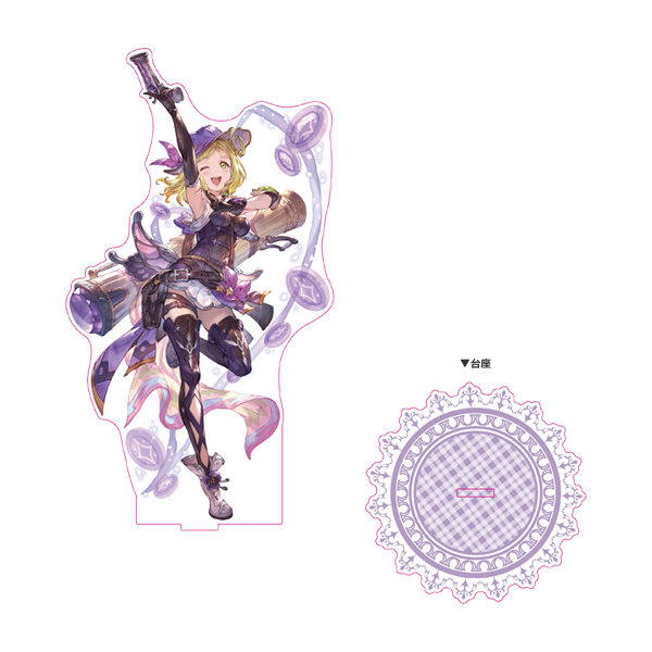グランブルーファンタジー×ラブライブ！サンシャイン!! アクリルスタンド Aqours 鞠莉