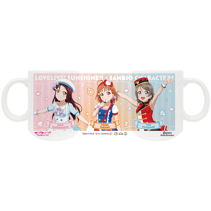 ラブライブ！サンシャイン!!×サンリオキャラクターズ マグカップ 2年生