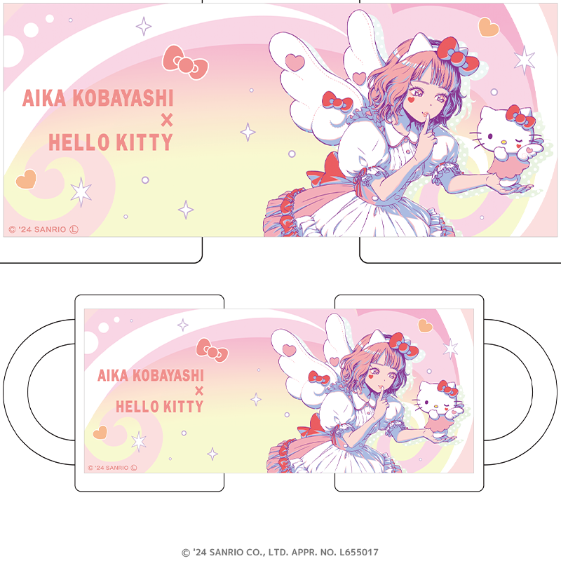 小林愛香×サンリオキャラクターズ マグカップ 小林愛香×ハローキティ
