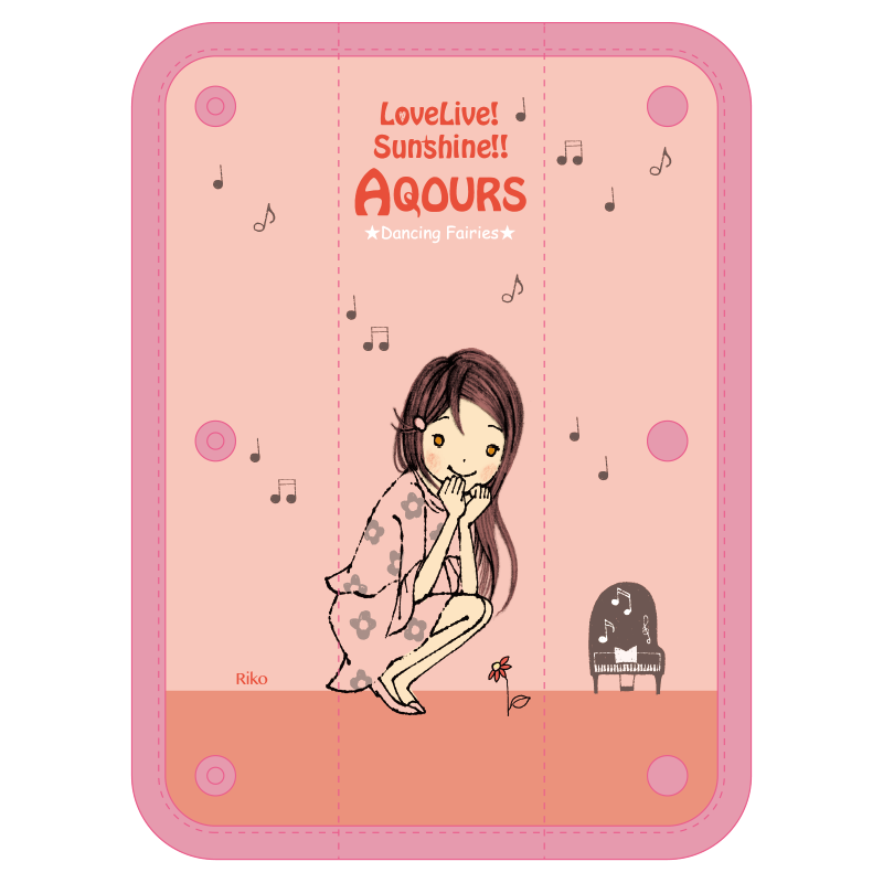 シンジカトウ×ラブライブ！サンシャイン!! ベルトカバー 梨子