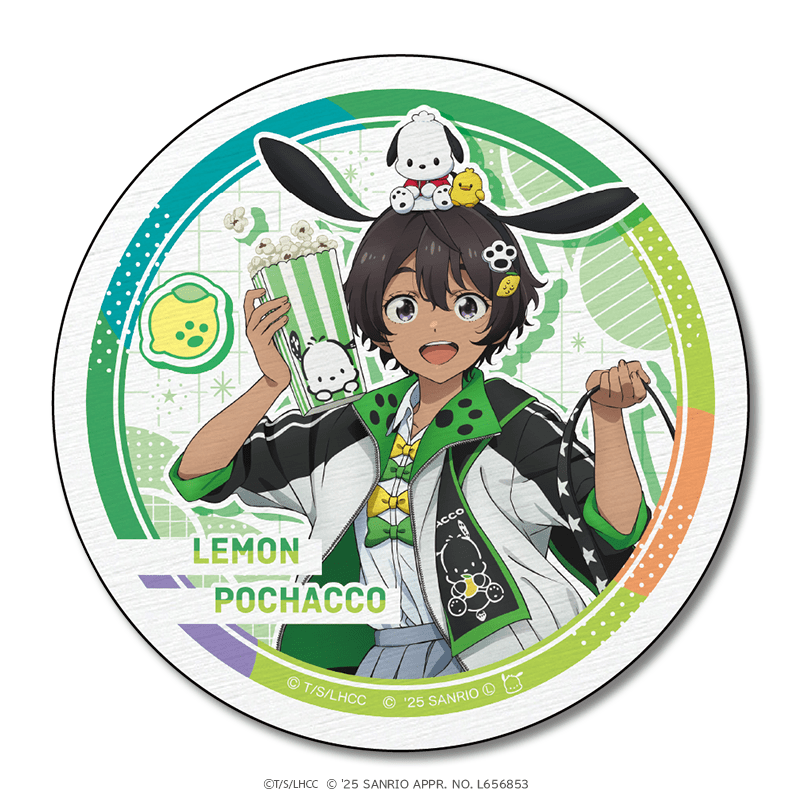 負けヒロインが多すぎる！×サンリオキャラクターズ 白雲石コースター 焼塩檸檬×ポチャッコ