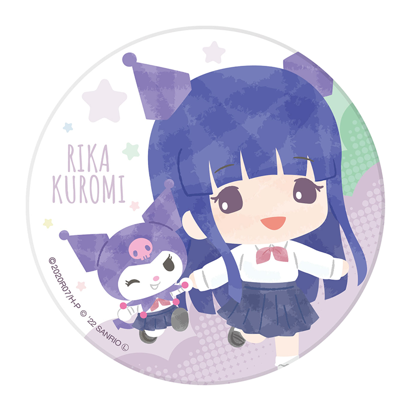 ひぐらしのなく頃に卒×サンリオキャラクターズ リターンズ 白雲石吸水コースター 古手梨花×クロミ 