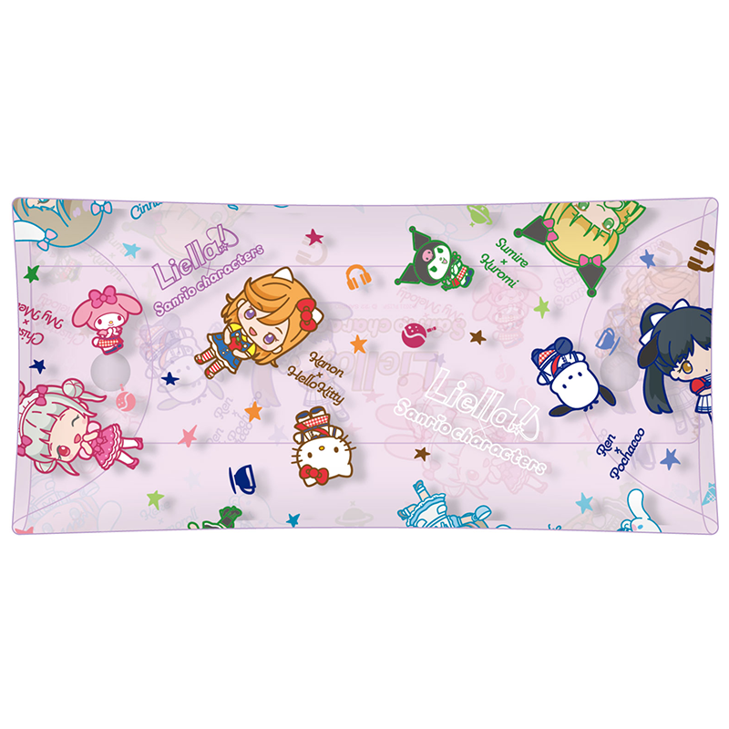 ラブライブ！スーパースター!!×サンリオキャラクターズ クリアマルチポーチ _chisato