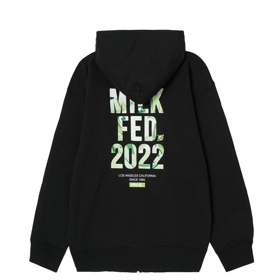 ミルクフェド×ラブライブ！スーパースター!! すみれ ZIP SWEAT HOODIE
