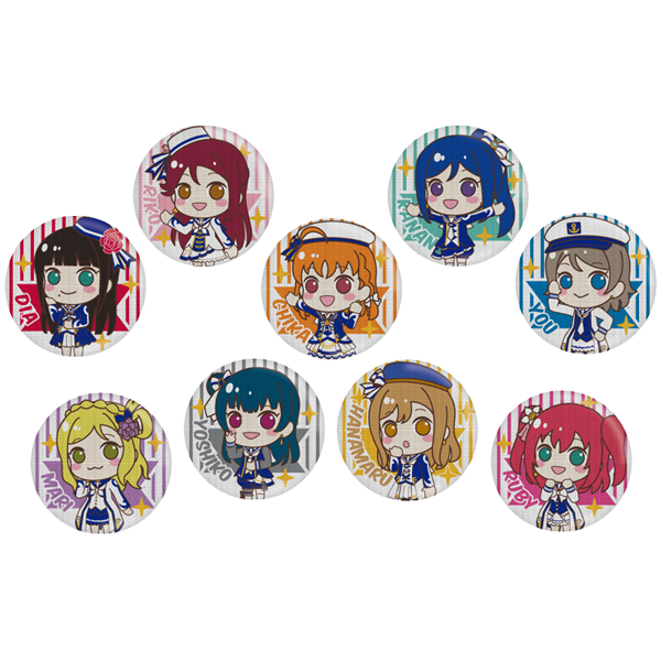 ラブライブ！サンシャイン!! 織刺繍バッジ 未来の僕らは知ってるよ ver.（全９種）