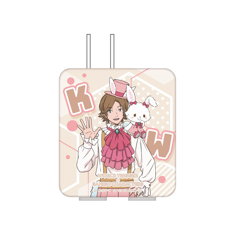 ワールドトリガー×サンリオキャラクターズ vol.2 二口ACアダプター 王子 一彰