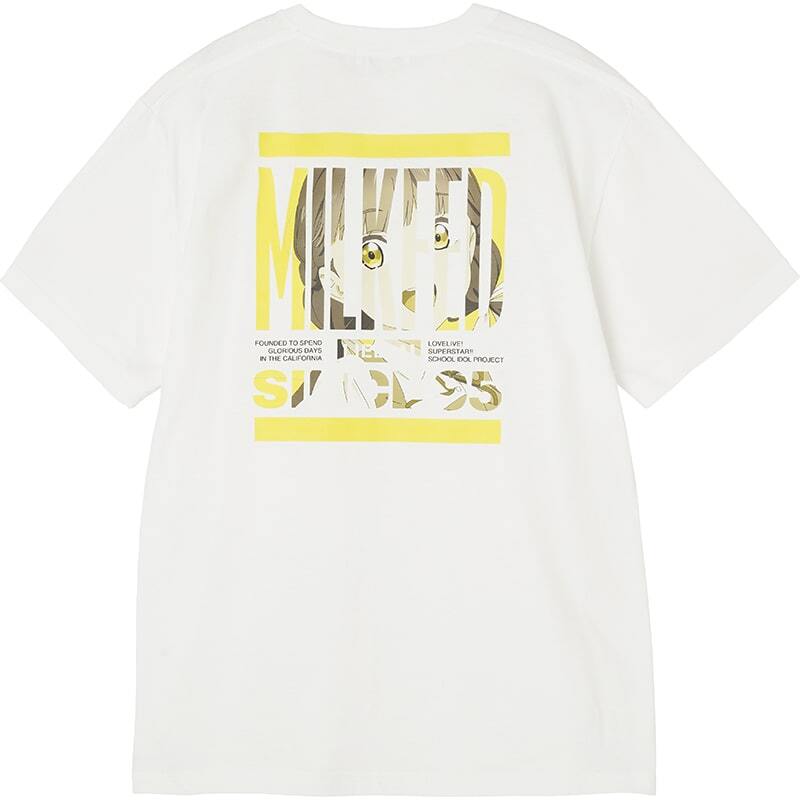 ミルクフェド×ラブライブ！スーパースター!! きな子 S/S TEE WHITE vol.2