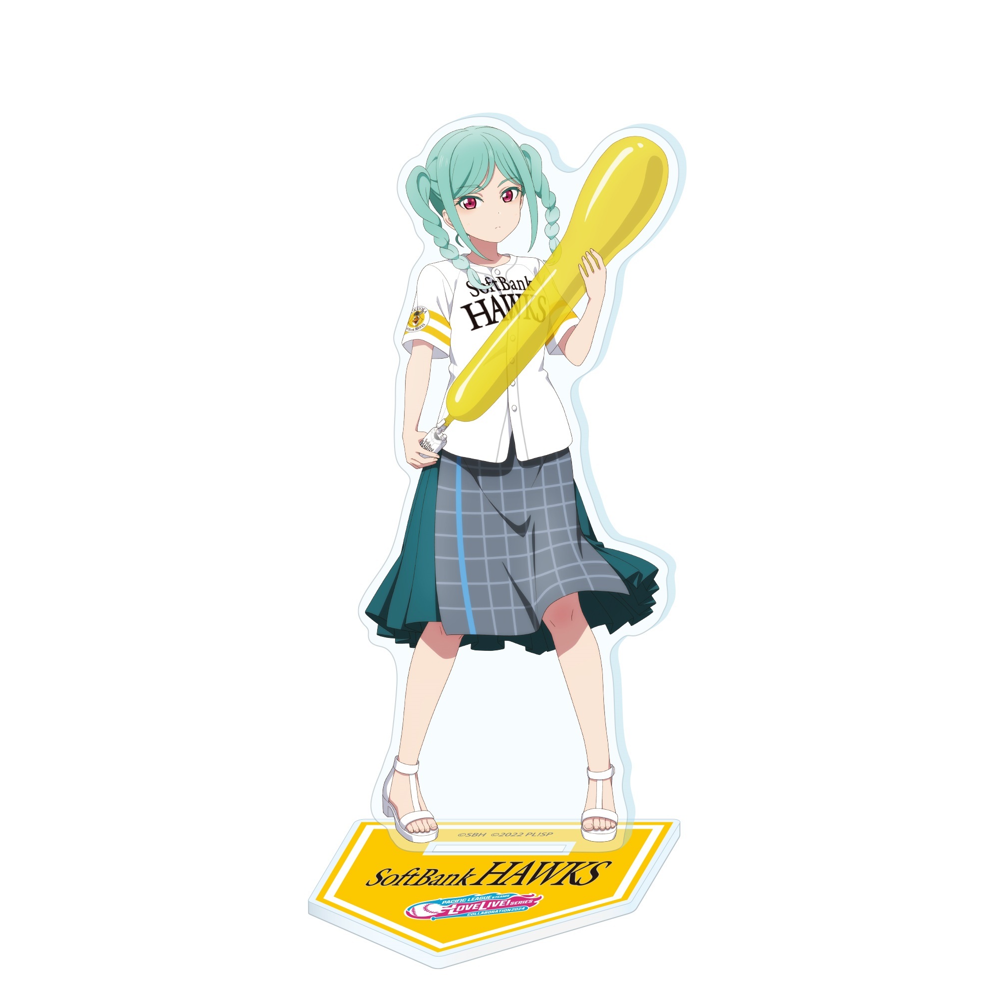 ラブライブ！スーパースター!! / 福岡ソフトバンクホークス アクリルスタンド 鬼塚冬毬 _bb