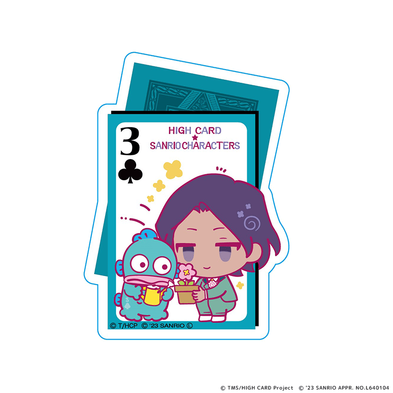 HIGH CARD×サンリオキャラクターズ アクリルメモスタンド ヴィジャイ・クマール・シン×ハンギョドン