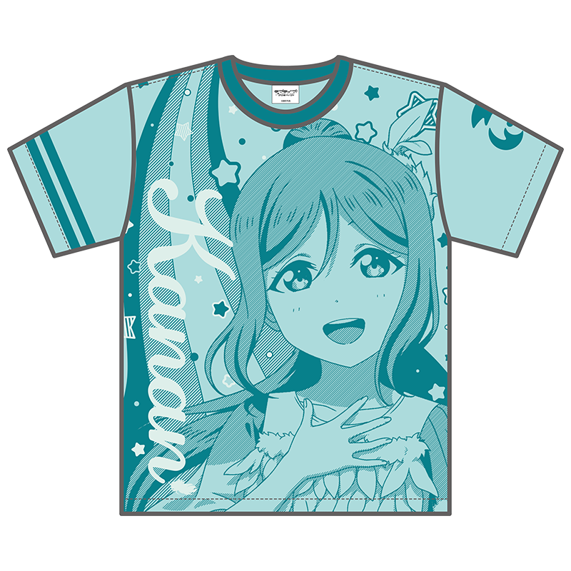 ラブライブ！サンシャイン!! カラーTシャツ DREAMY COLOR ver. 松浦 果南
