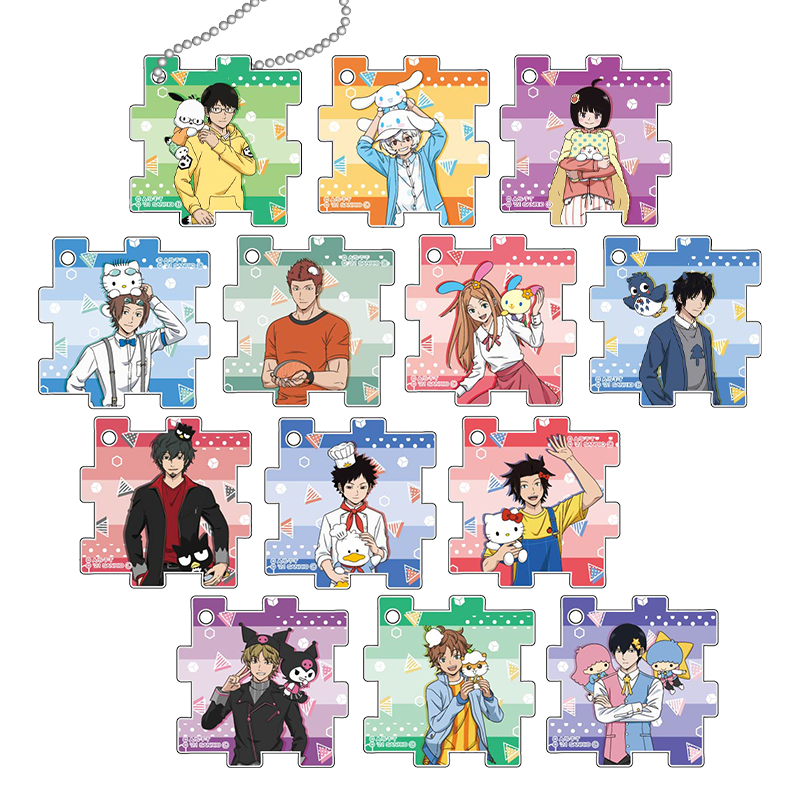 ワールドトリガー×サンリオキャラクターズ vol.1 パズルアクリルキーホルダー（全13種）