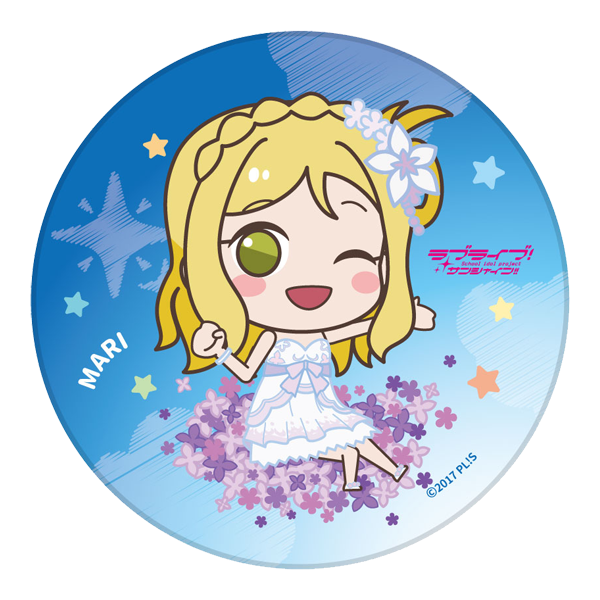 ラブライブ！サンシャイン!! 陶器コースター Thank you, FRIENDS!! ver. 鞠莉
