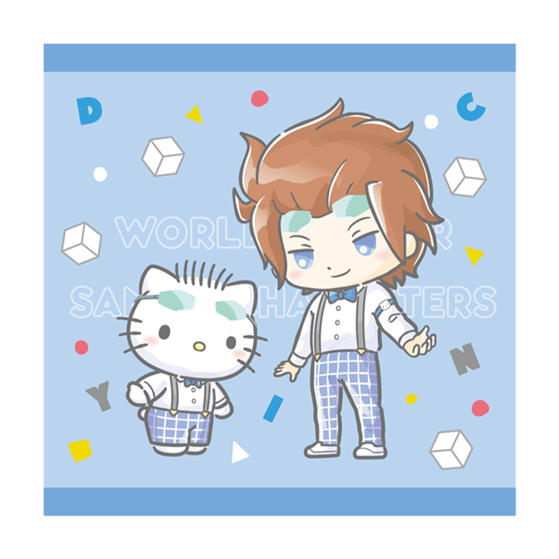 ワールドトリガー×サンリオキャラクターズ vol.1 ハンドタオル 迅 悠一