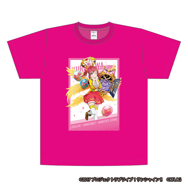 ラブライブ！サンシャイン!! Tシャツ モンストなりきりver. 黒澤ルビィ