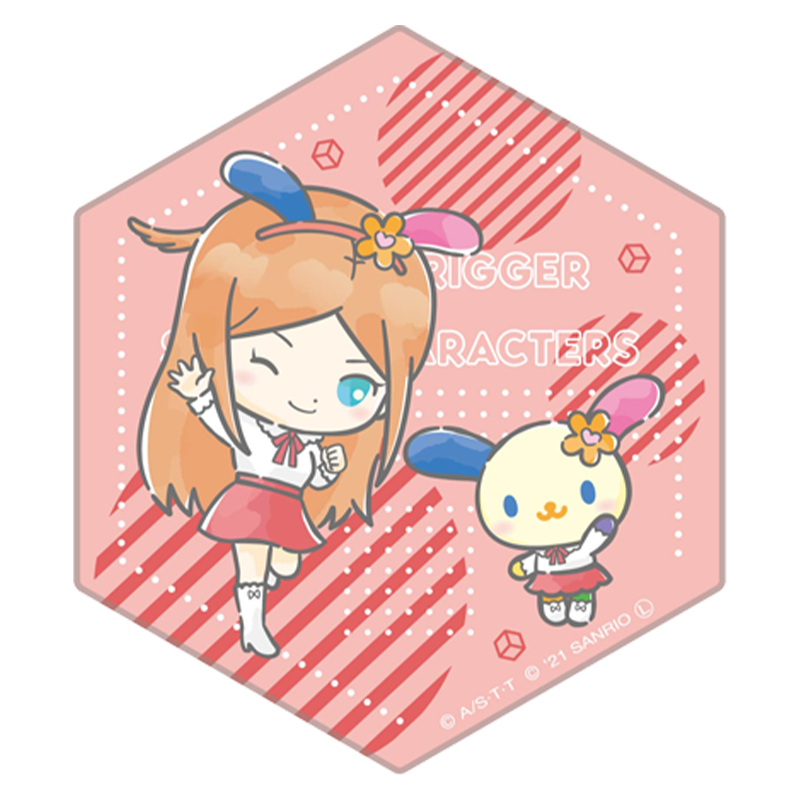 ワールドトリガー×サンリオキャラクターズ vol.1 六角陶器コースター 小南 桐絵