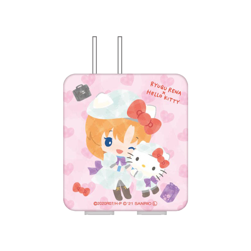 ひぐらしのなく頃に卒×サンリオキャラクターズ ACアダプター レナ