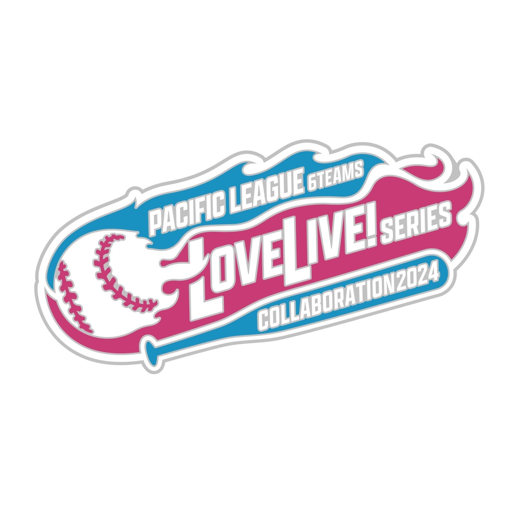 ラブライブ！シリーズ×パ・リーグ6球団コラボ ロゴピンズ _bb