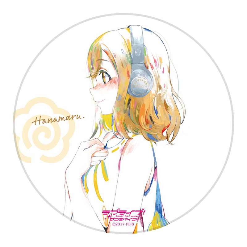 ラブライブ！サンシャイン!!×YUNO 陶器コースター 国木田花丸