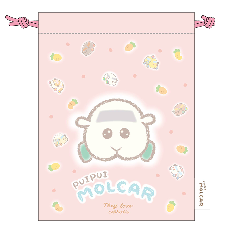 PUI PUI モルカー -DesignProduced by Sanrio- 巾着 シロモ