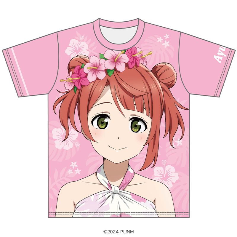ラブライブ！虹ヶ咲学園スクールアイドル同好会 Tシャツ 上原 歩夢 かりゆしver.
