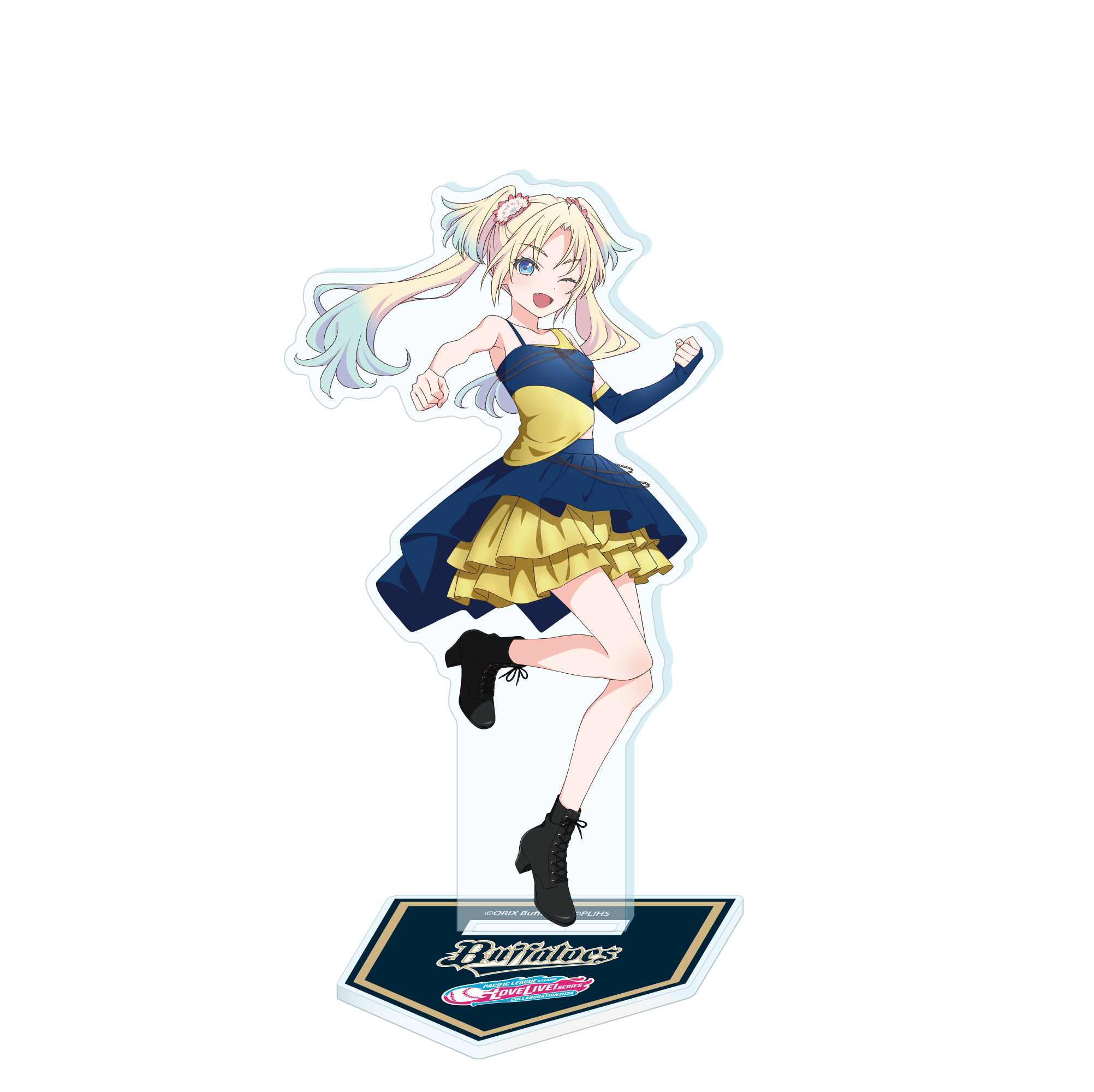 ラブライブ！蓮ノ空女学院スクールアイドルクラブ / オリックス・バファローズ アクリルスタンド 大沢瑠璃乃