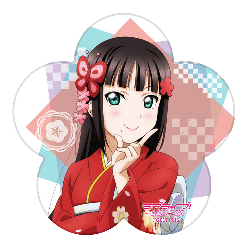 ラブライブ！サンシャイン!! 陶器コースター 晴れ着Collection ver. ダイヤ