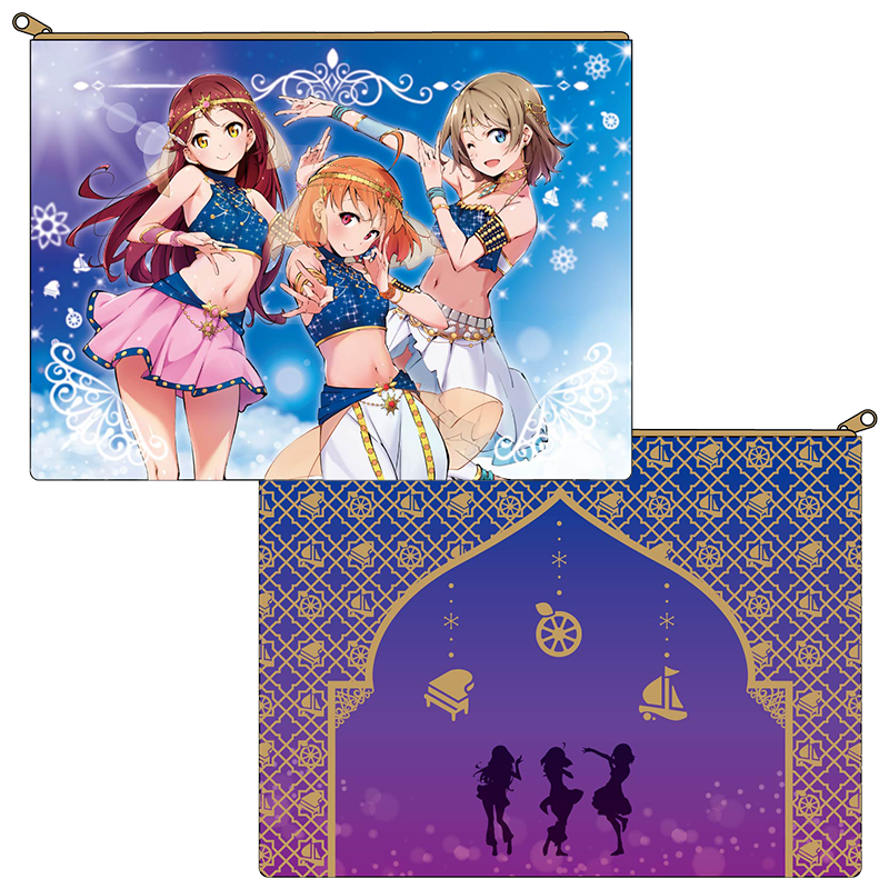 ラブライブ！サンシャイン!! フラットポーチ KOKORO Magic “A to Z” ver. 2年生