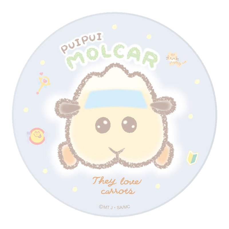 PUI PUI モルカー -DesignProduced by Sanrio- 陶器コースター アビー