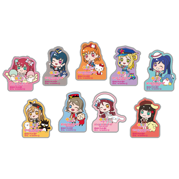 ラブライブ！シリーズ×サンリオキャラクターズ ピンバッジ Aqours（全９種）