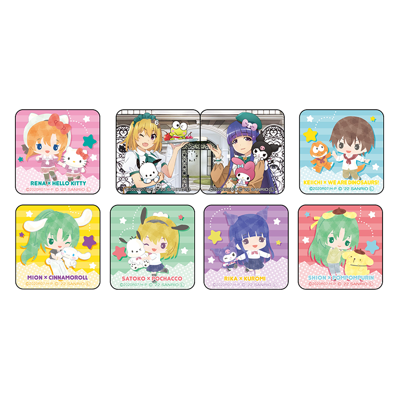 ひぐらしのなく頃に卒×サンリオキャラクターズ リターンズ アクリルマグネット（全8種） 