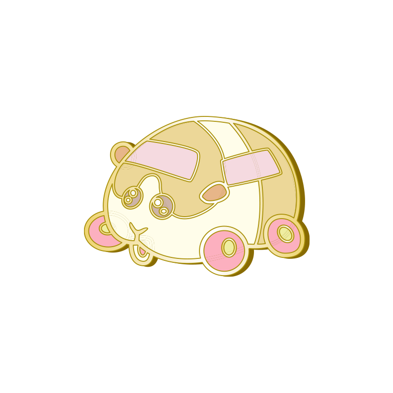 PUI PUI モルカー-DesignProduced by Sanrio- ピンバッジ ポテト