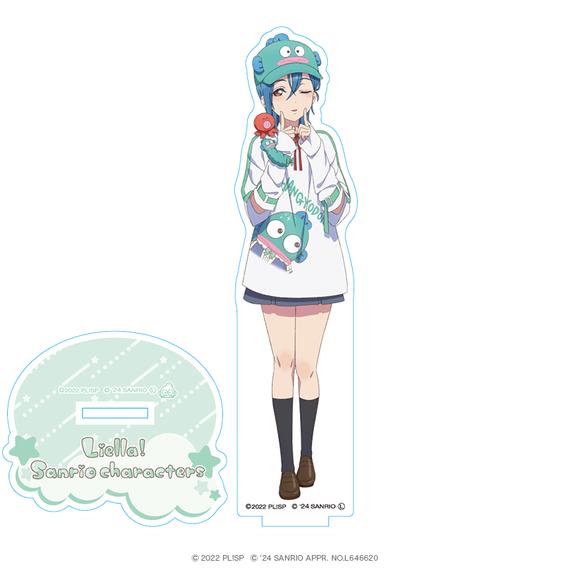 ラブライブ！スーパースター!! アクリルスタンド 若菜四季×ハンギョドン 放課後ver.