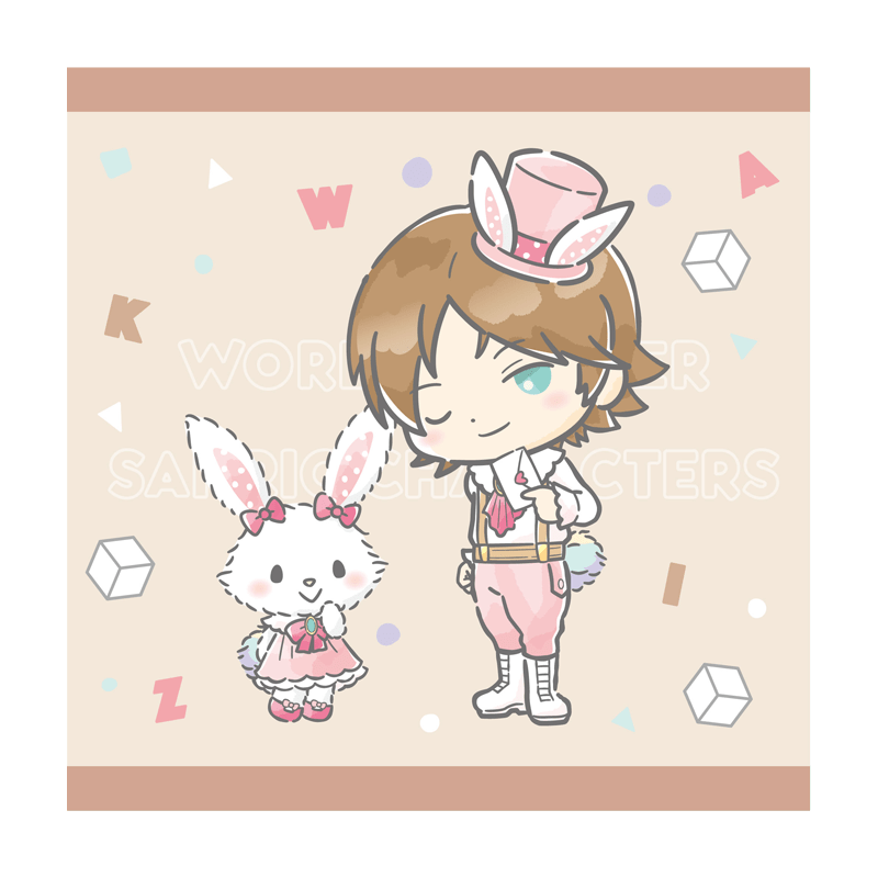 ワールドトリガー×サンリオキャラクターズ vol.2 ハンドタオル 王子 一彰