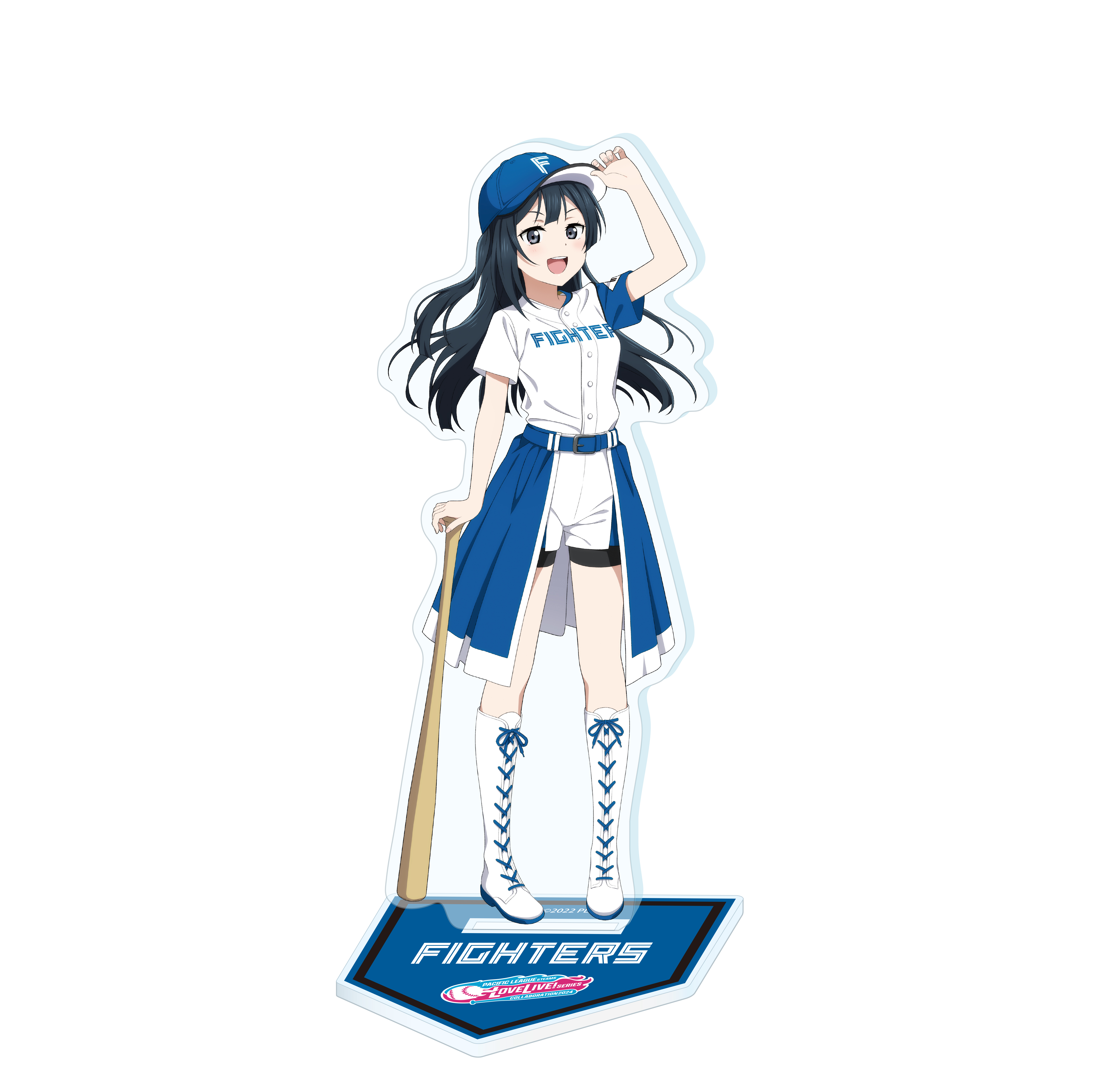 ラブライブ！虹ヶ咲学園スクールアイドル同好会 / 北海道日本ハムファイターズ アクリルスタンド 優木せつ菜