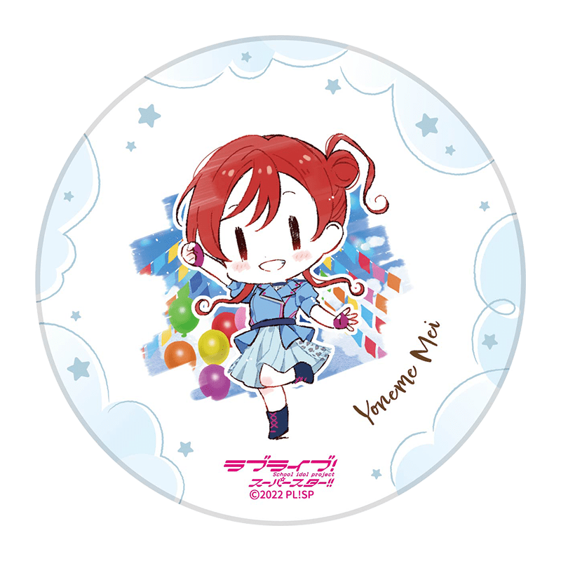 ラブライブ！スーパースター!! 白雲石吸水コースター WE WILL!! ver. 米女メイ（イラスト：清瀬赤目）