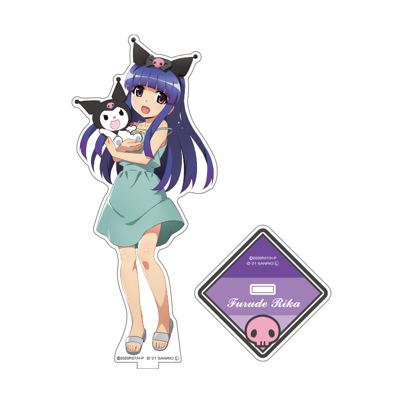 ひぐらしのなく頃に卒×サンリオキャラクターズ アクリルスタンド 梨花 
