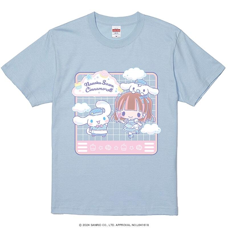 Nanaka Suwa ♡ Cinnamoroll Tシャツ アメリカンダイナーver.