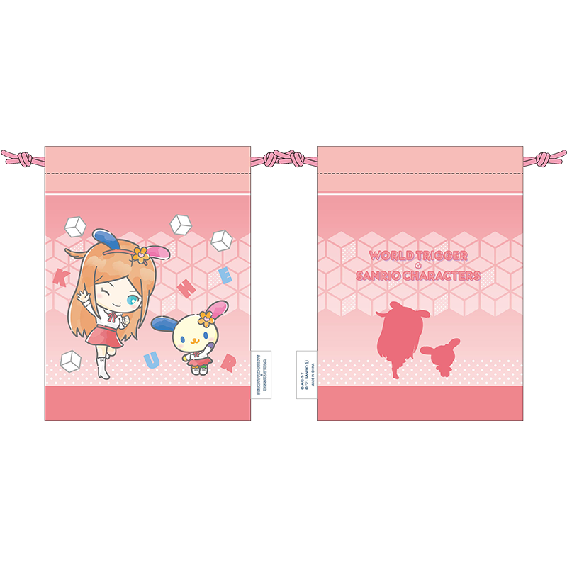 ワールドトリガー×サンリオキャラクターズ vol.1 巾着 小南 桐絵
