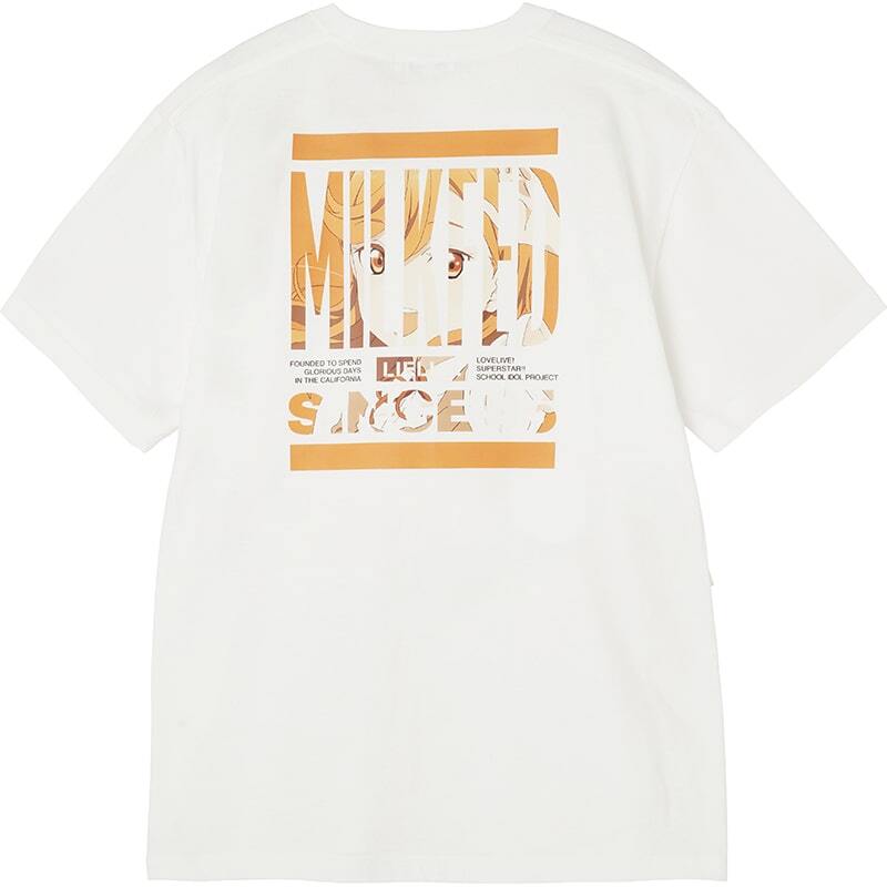 ミルクフェド×ラブライブ！スーパースター!! かのん S/S TEE WHITE vol.2