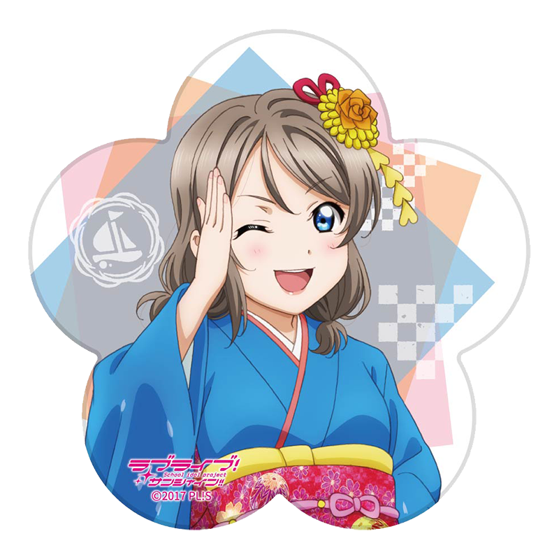 ラブライブ！サンシャイン!! 陶器コースター 晴れ着Collection ver. 曜