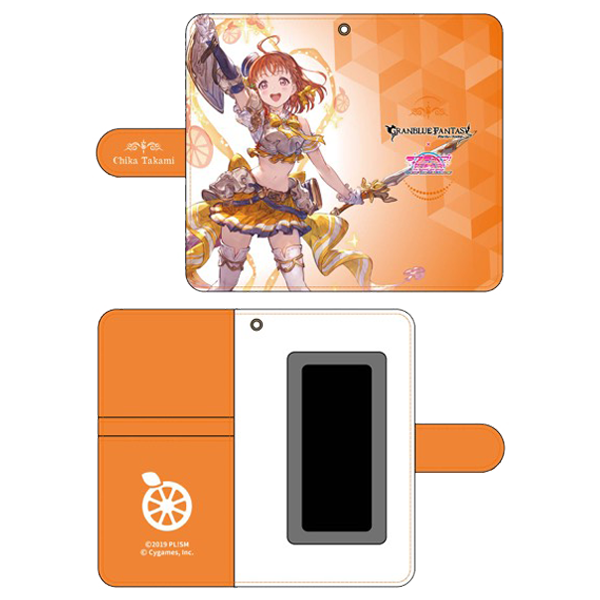 グランブルーファンタジー×ラブライブ！サンシャイン!! 手帳型スマートフォンケース Aqours 千歌