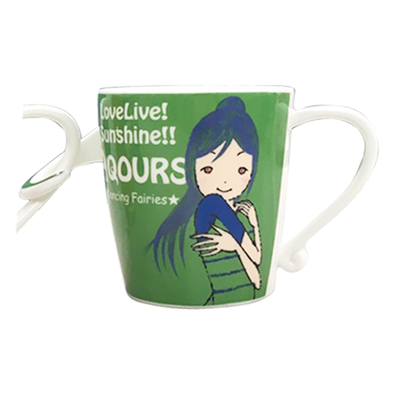 シンジカトウ×ラブライブ！サンシャイン!! 手つなぎマグカップ 果南