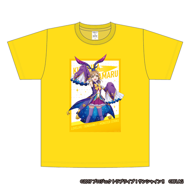 ラブライブ！サンシャイン!! Tシャツ モンストなりきりver. 国木田花丸