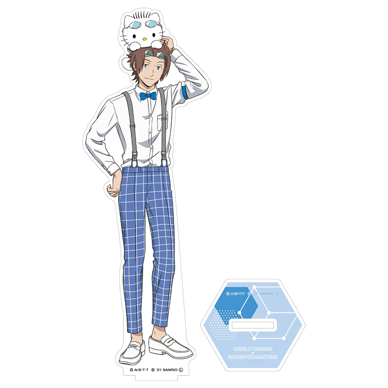 ワールドトリガー×サンリオキャラクターズ vol.1 アクリルスタンド 迅 悠一