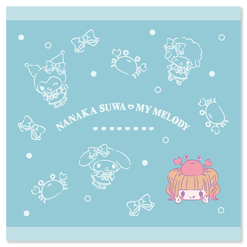 Nanaka Suwa♡My Melody ご当地ハンドタオル 札幌ver.