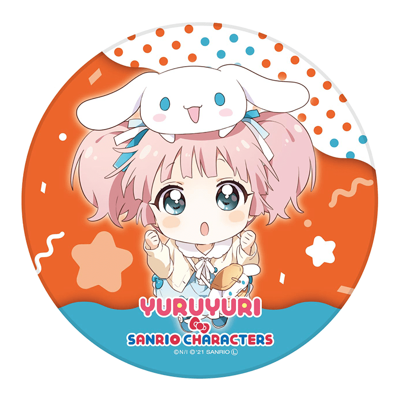 ゆるゆり×サンリオキャラクターズ 白雲石吸水コースター ちなつ ミニキャラver.