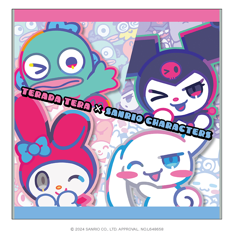 寺田てら×サンリオキャラクターズ ハンドタオル