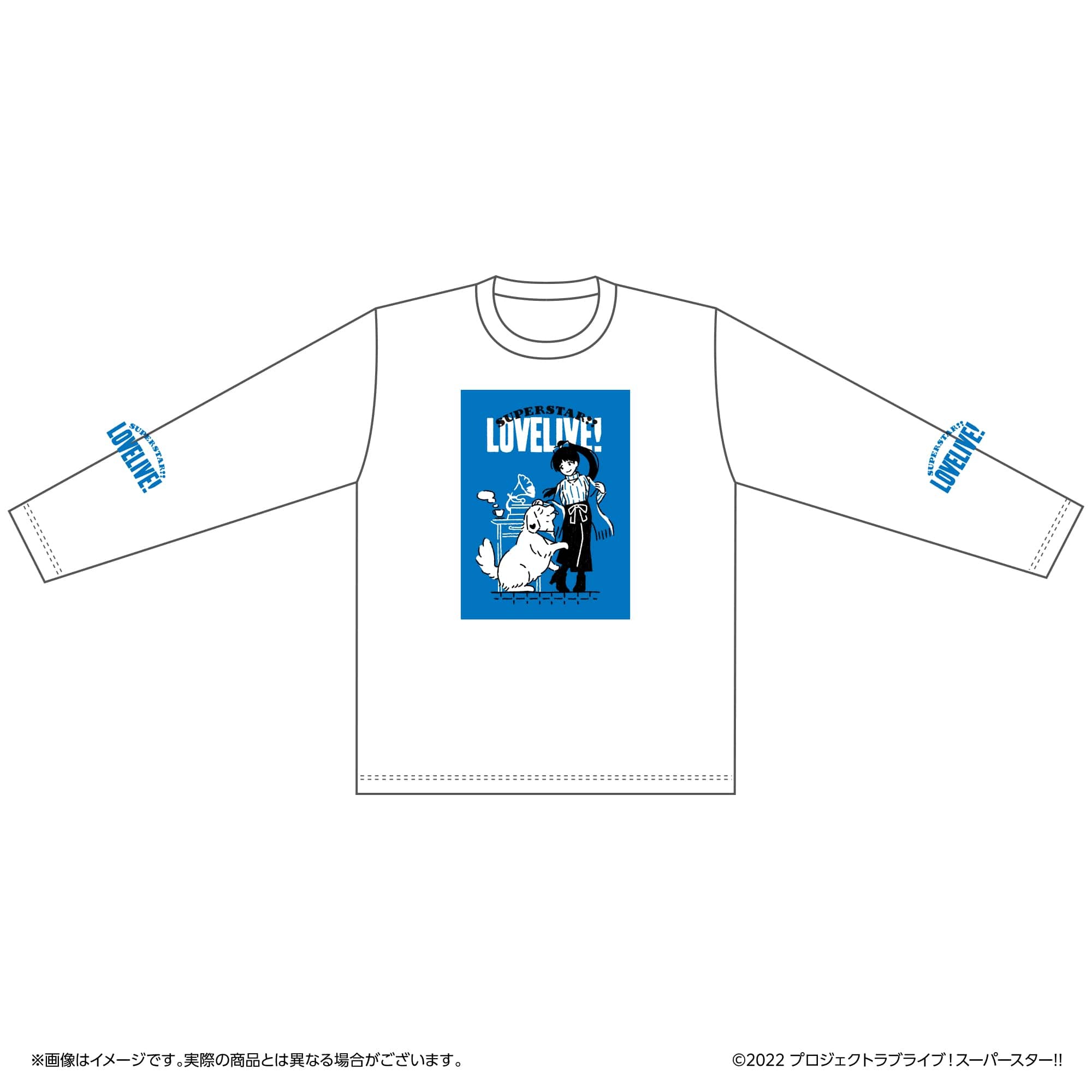 ラブライブ！スーパースター!!  ロングスリーブTシャツ 葉月 恋