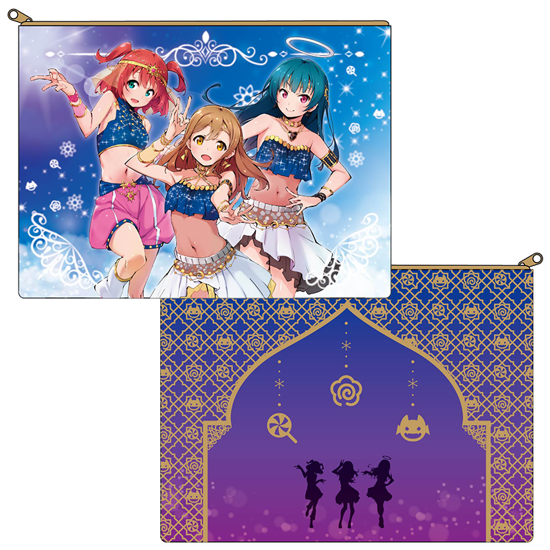 ラブライブ！サンシャイン!! フラットポーチ KOKORO Magic “A to Z” ver. 1年生